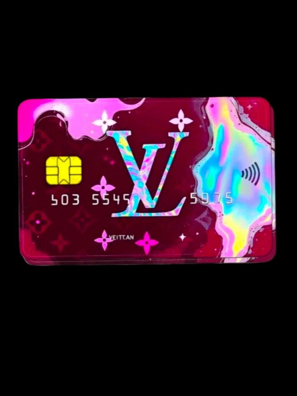 Letter L Credit Card Skin